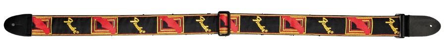 0717669446000 - - Monogrammed Strap Black Yellow Red 0717669446000 - - Monogrammed Strap Black Yellow Red
